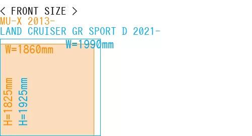 #MU-X 2013- + LAND CRUISER GR SPORT D 2021-
